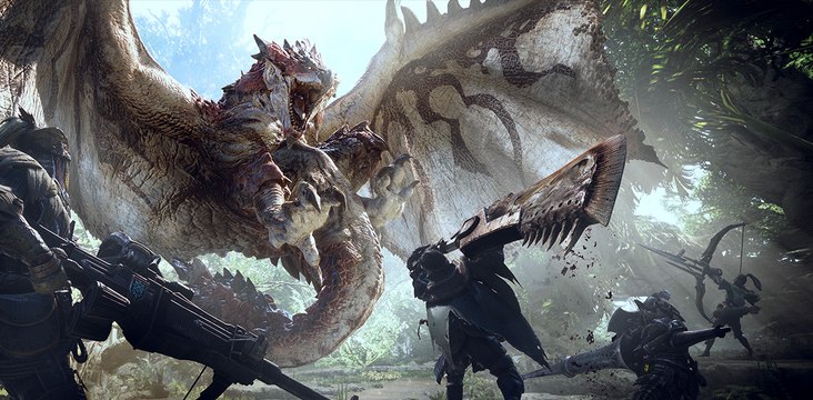 Monster Hunter World - Los juegos más esperados de 2018
