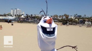Bring Olaf from 'Frozen' to life with this DIY tutorial