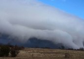 Cold Front Rolls Through Oklahoma