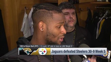 Le'Veon Bell thinks Steelers overlooked Jaguars in Week 5