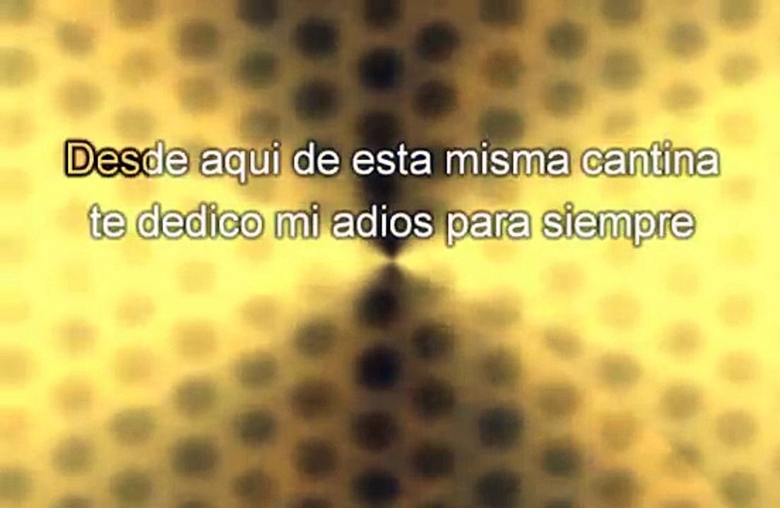 A TU SALUD - VICENTE FERNANDEZ - KARAOKE - PISTA Y LETRA