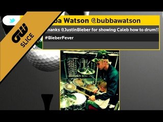 GW Slice: Bubba Watson is a Belieber