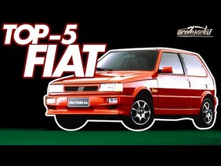 POLÊMICA! ESCOLHEMOS OS CINCO MELHORES FIAT JÁ VENDIDOS NO BRASIL - ACELELISTA #24