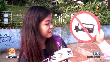 IT'S A SIGN: No jeepneys allowed