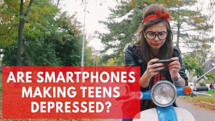 Are smartphones making teenagers depressed?