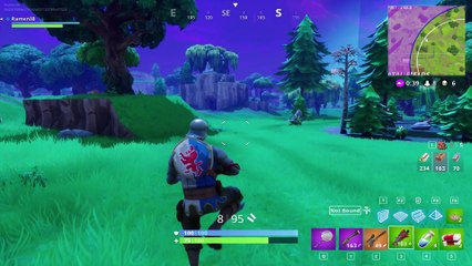 כיף בפורטנייט Fortnite Battle Royale משחק סולו החיפוש על המדורה