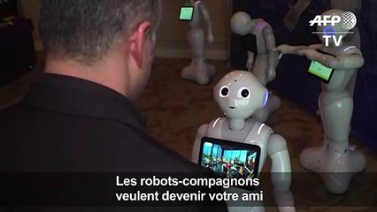 Au CES de Las Vegas, des robots voulant être votre ami