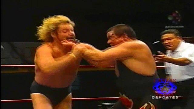 La Máscara, El Satánico & Ephesto Safari vs Emilio Charles Jr, Sangre Azteca & Nitro