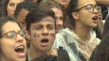 Protestas en Sao Paulo por alza en la tarifa del transporte público