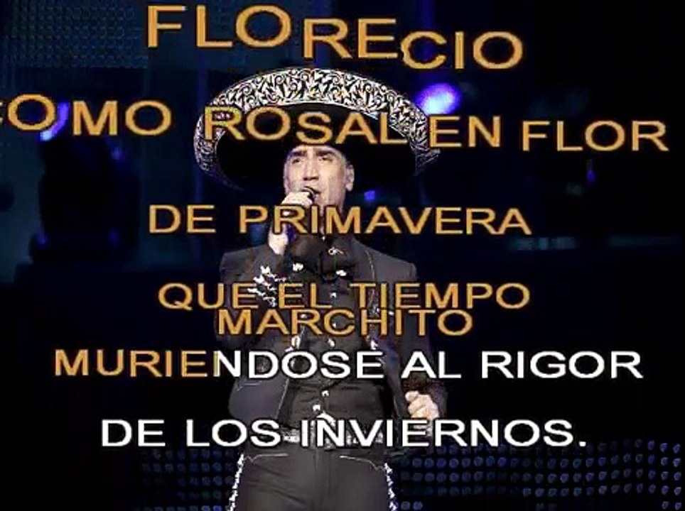 BRUMAS - ALEJANDRO FERNANDEZ - KARAOKE - PISTA Y LETRA