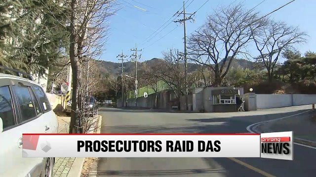 DAS headquarters raided over slush funds linked to former President Lee Myung-bak