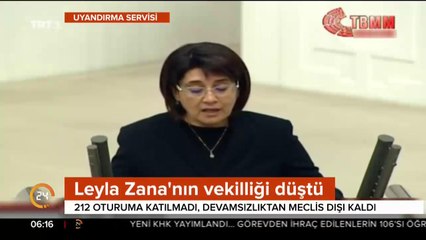 Leyla Zana'nın vekilliği düştü