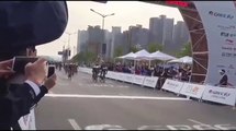 Fernando Gaviria Pierde por Milimetros 5 Stage Tour of Guangxi Dylan Groenewegen W