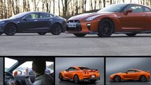 [wow]2017 Nissan GT-R vs Tesla Model S Drag Race Quadrathlon Has All the Right Stuff