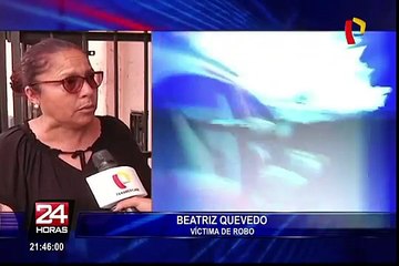 Lince: comerciante que sufrió robo de 60 mil soles sospecha de trabajador de banco