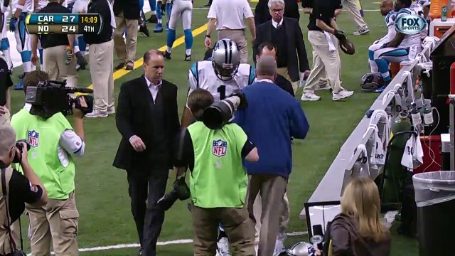 2012 - Carolina Panthers QB Cam Newton returns from leg injury