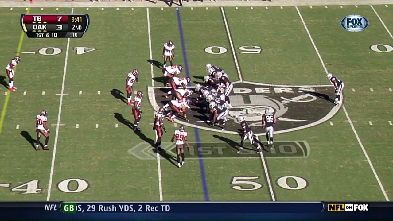 2012 - Raiders running back Darren McFadden injury