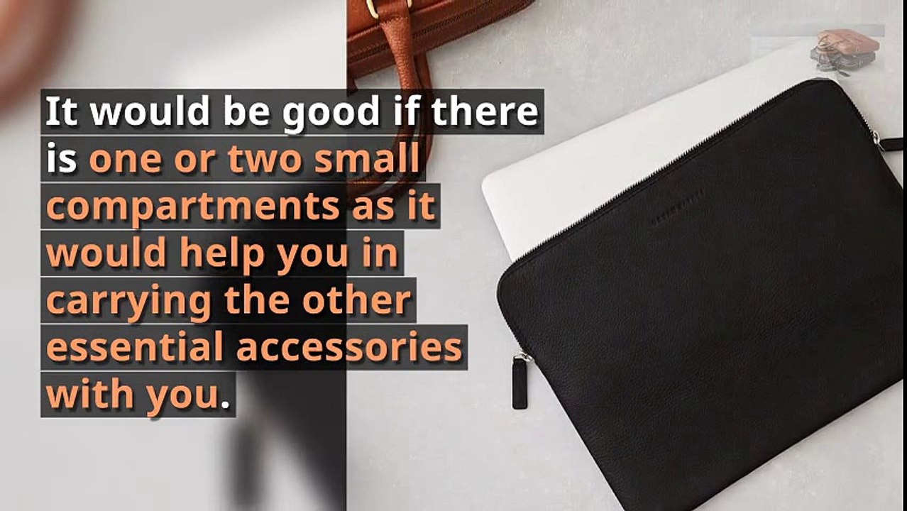 Leather Laptop Sleeve