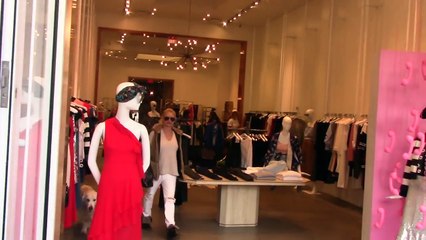 TV Star Nicollette Sheridan Enjoying An Afternoon In Beverly Hills