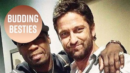 Gerard Butler & 50 Cent got a bromance going