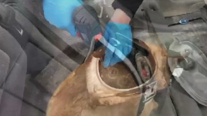 Yakıt deposunda 26 kilo eroin ele geçirildi
