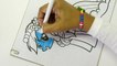 My little Pony RAINBOW DASH Coloring Pages MLP Speed Colouring K