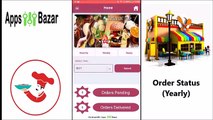 AppsBazar | Restaurant App Development | Demo Video of Restauarnt Mobile App