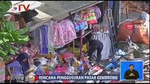 Pasar Gembrong Akan Digusur, Pedagang Masih Jualan