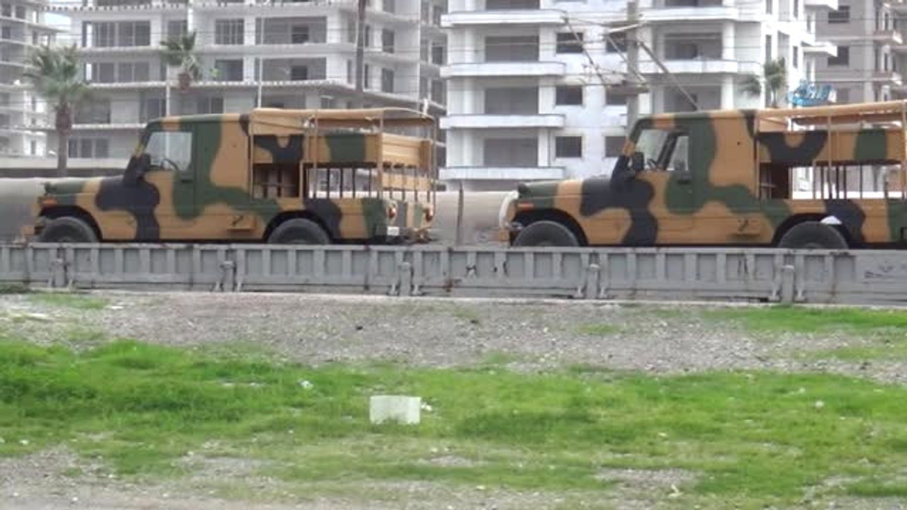 Hatay'da Askeri Sevkiyat