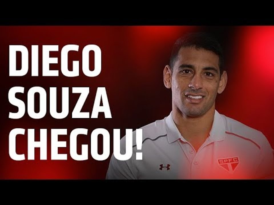 CHEGOU! AS PRIMEIRAS PALAVRAS DE DIEGO SOUZA NO CT DA BARRA FUNDA | SPFCTV