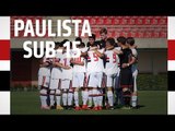 PAULISTA SUB-15: Primeira final - São Paulo x Palmeiras