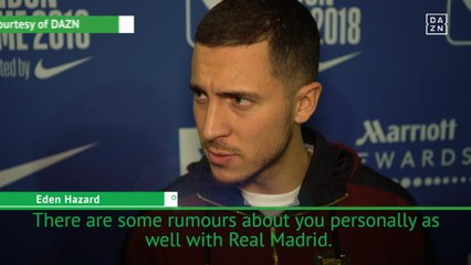 There's nothing going on with Real Madrid right now - Hazard