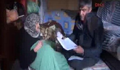 Mirastan habersiz yıllarca yokluk içinde yaşadı