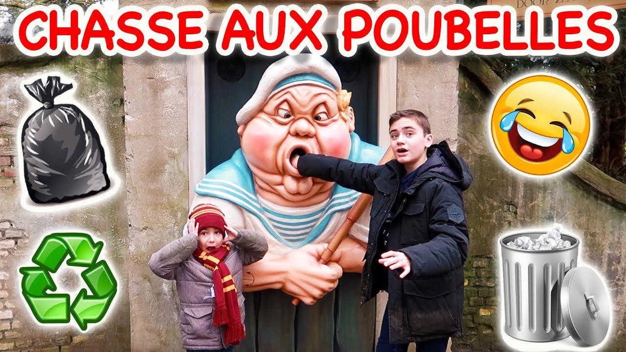 CHASSE AUX POUBELLES À EFTELING !