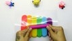 Play Doh RAINBOW Ice Cream with Peppa Pig and Minions How to Make