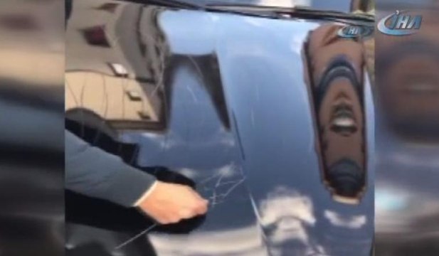 Bozuk parayla çizdiği lüks otomobil bakın kime ait çıktı