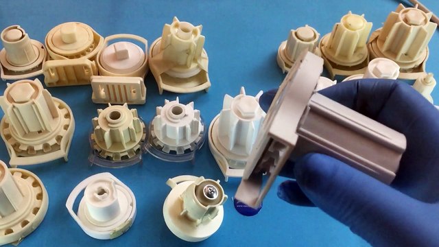 Spy026-Maviperde-38 lik Erkek Mekanizma Dişi Uçlu Gri MAVİ PERDE