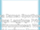 Erica Damen Sporthose Yoga Leggings Printed Strumpfhosen Workout Laufhose Tanz  yh30  m