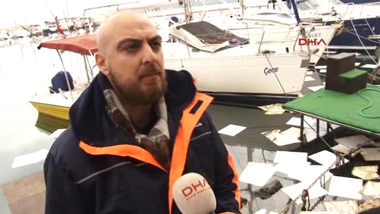 İzmir-Urla'da Denize Akan Fueloil, Kirliliğe Neden Oldu