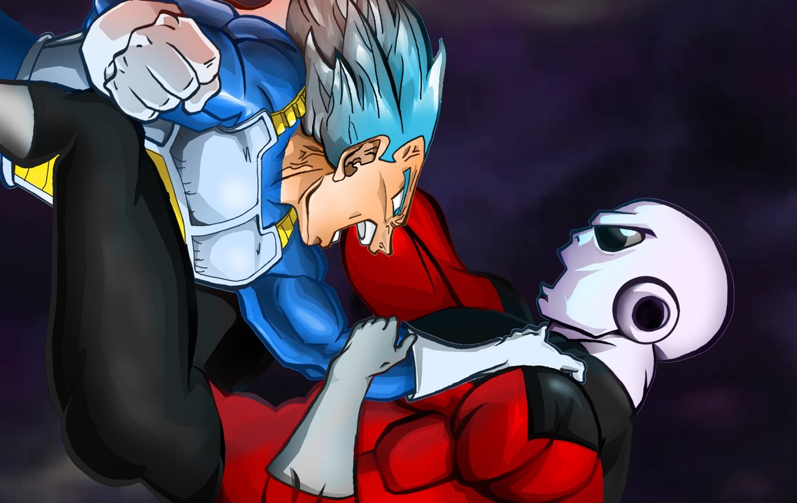 Vegeta vs Jiren speed painting (Digital speed painting)