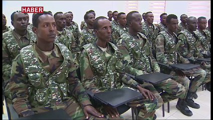 Somali askerlerinin o çok özel eğitimi
