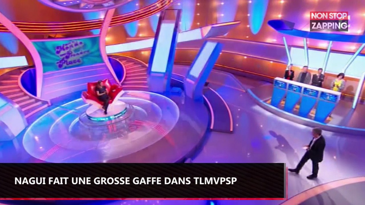 TLMVPSP : Nagui fait une grosse gaffe en taquinant une candidate (Vidéo)