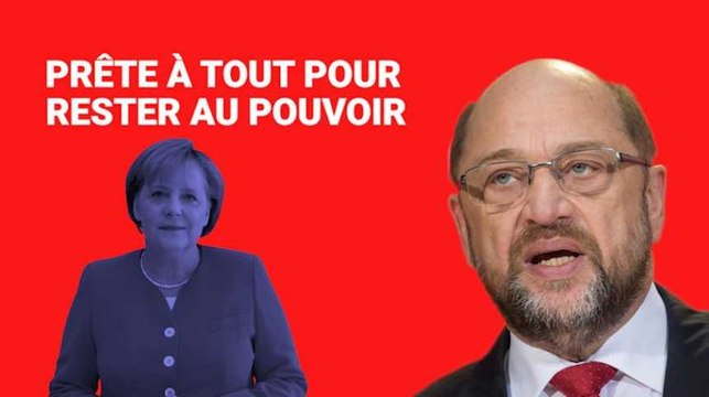 Opportuniste, sans idées, détachée du réel : ces attaques contre Angela Merkel que Martin Schulz va devoir assumer