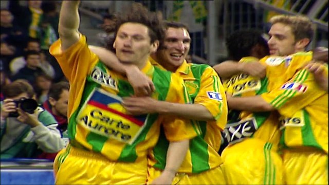 Fanion football, FC Nantes Sedan, wimpel, pennant, coupe finale 1999, Fcna