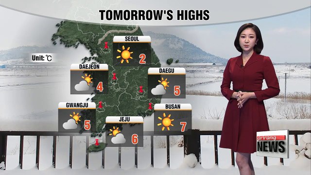 Cold spell to end tomorrow afternoon _ 011218
