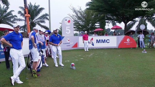EurAsia Cup (T1) : Le résumé du quatre-balles d'Alexander Levy