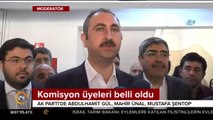 Komisyon üyeleri belli oldu