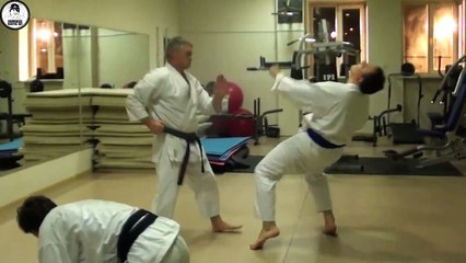 Un prof de karaté  WTF se lance dans le « No touch style »