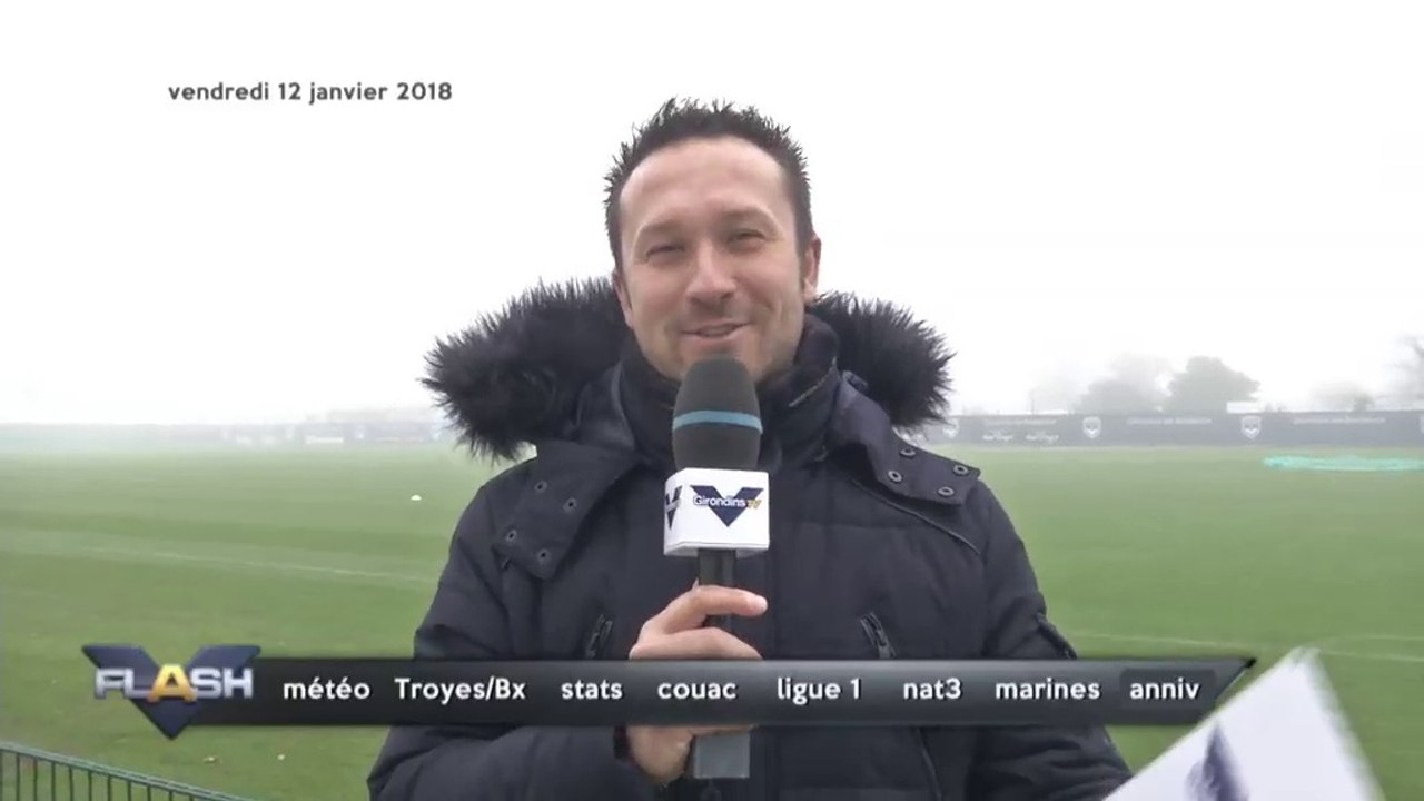 Flash du vendredi 12 janvier 2018