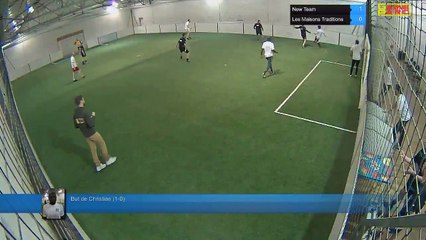 But de Christian (1-0) - New Team Vs Les Maisons Traditions - 11/01/18 19:00 - LIGUE 3